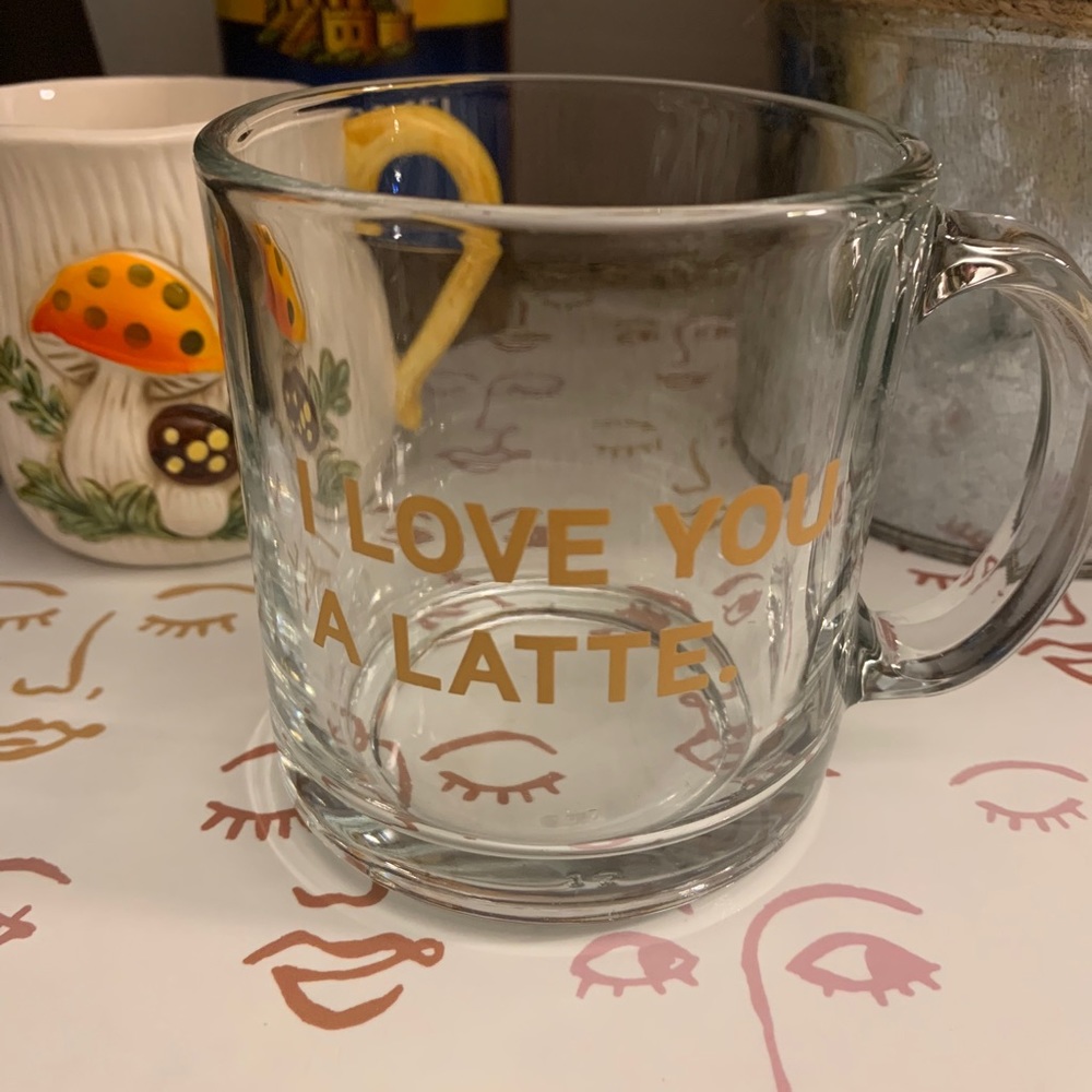 I love you a latte mug